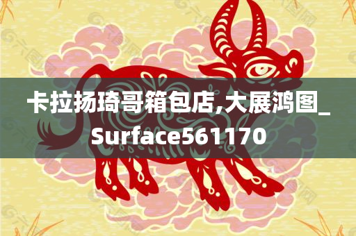 卡拉扬琦哥箱包店,大展鸿图_Surface561170