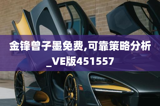 金锋曾子墨免费,可靠策略分析_VE版451557