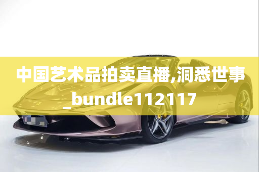 中国艺术品拍卖直播,洞悉世事_bundle112117