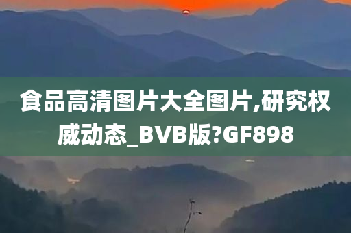 食品高清图片大全图片,研究权威动态_BVB版?GF898