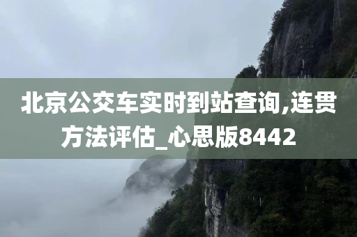 北京公交车实时到站查询,连贯方法评估_心思版8442