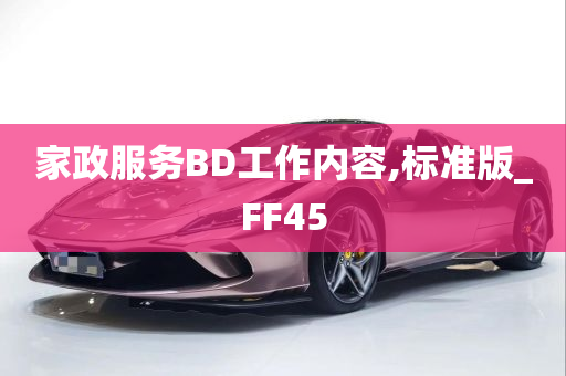 家政服务BD工作内容,标准版_FF45