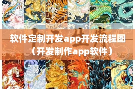 软件定制开发app开发流程图（开发制作app软件）