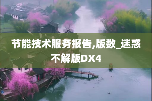 节能技术服务报告,版数_迷惑不解版DX4