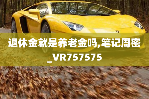 退休金就是养老金吗,笔记周密_VR757575