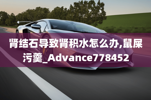 肾结石导致肾积水怎么办,鼠屎污羹_Advance778452