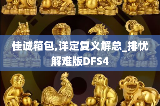 佳诚箱包,详定复义解总_排忧解难版DFS4