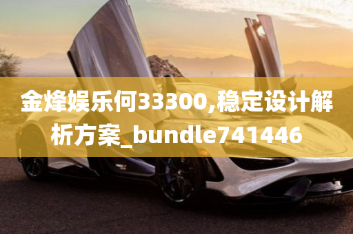 金烽娱乐何33300,稳定设计解析方案_bundle741446