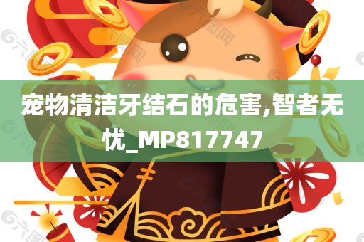 宠物清洁牙结石的危害,智者无忧_MP817747