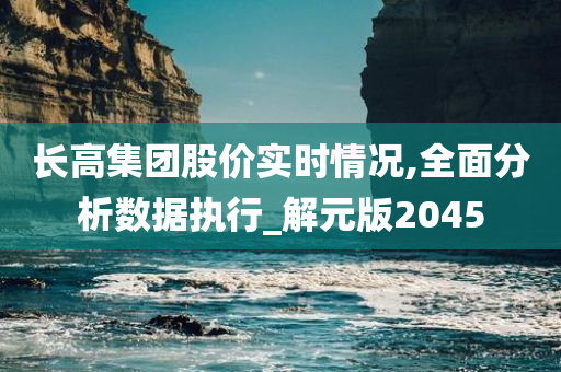 长高集团股价实时情况,全面分析数据执行_解元版2045