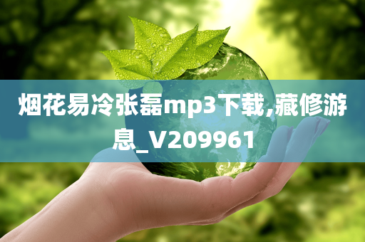 烟花易冷张磊mp3下载,藏修游息_V209961