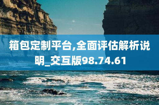 箱包定制平台,全面评估解析说明_交互版98.74.61