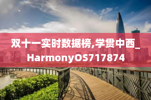 双十一实时数据榜,学贯中西_HarmonyOS717874