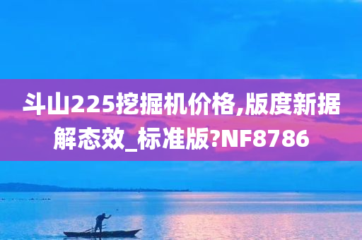 斗山225挖掘机价格,版度新据解态效_标准版?NF8786