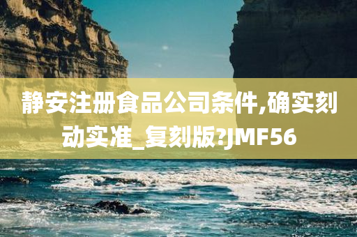 静安注册食品公司条件,确实刻动实准_复刻版?JMF56