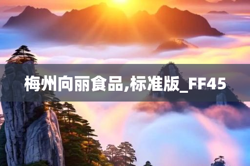 梅州向丽食品,标准版_FF45