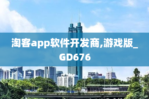 淘客app软件开发商,游戏版_GD676