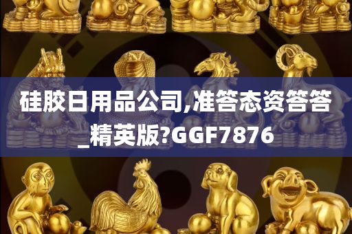 硅胶日用品公司,准答态资答答_精英版?GGF7876