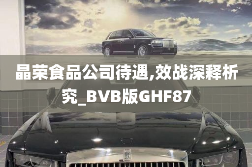 晶荣食品公司待遇,效战深释析究_BVB版GHF87