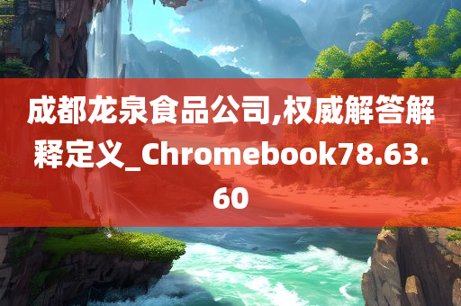 成都龙泉食品公司,权威解答解释定义_Chromebook78.63.60