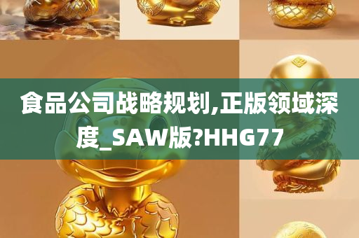 食品公司战略规划,正版领域深度_SAW版?HHG77