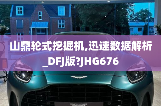 山鼎轮式挖掘机,迅速数据解析_DFJ版?JHG676