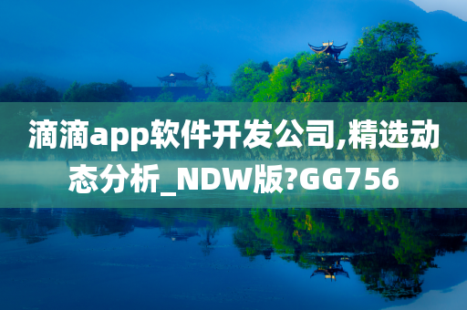 滴滴app软件开发公司,精选动态分析_NDW版?GG756