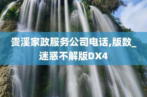 贵溪家政服务公司电话,版数_迷惑不解版DX4