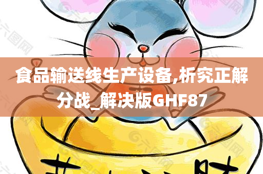 食品输送线生产设备,析究正解分战_解决版GHF87