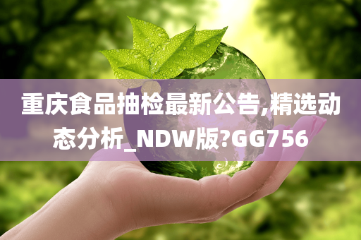 重庆食品抽检最新公告,精选动态分析_NDW版?GG756