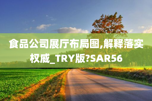 食品公司展厅布局图,解释落实权威_TRY版?SAR56