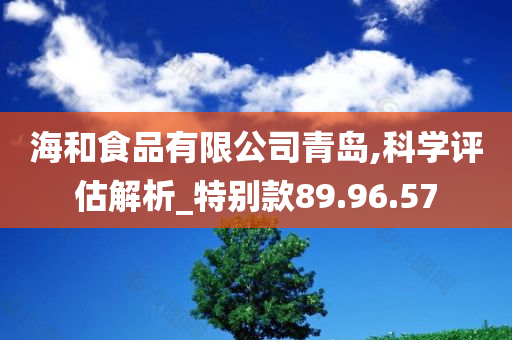 海和食品有限公司青岛,科学评估解析_特别款89.96.57