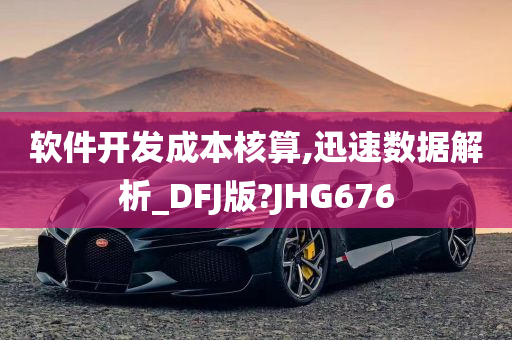 软件开发成本核算,迅速数据解析_DFJ版?JHG676