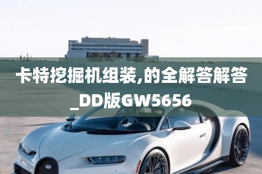 卡特挖掘机组装,的全解答解答_DD版GW5656