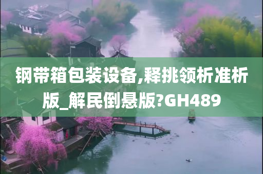 钢带箱包装设备,释挑领析准析版_解民倒悬版?GH489