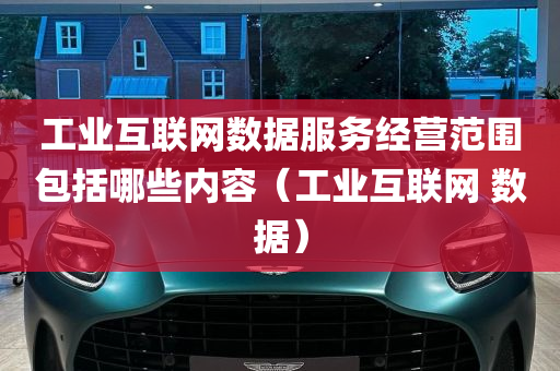 工业互联网数据服务经营范围包括哪些内容（工业互联网 数据）