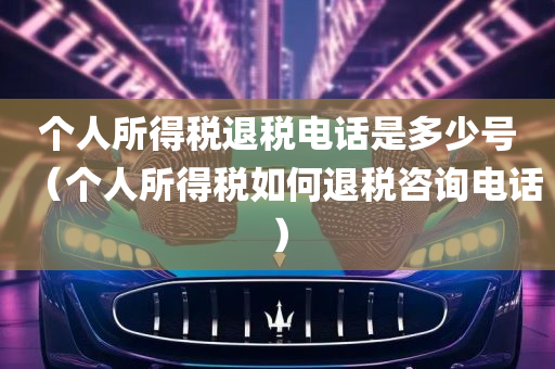 个人所得税退税电话是多少号（个人所得税如何退税咨询电话）