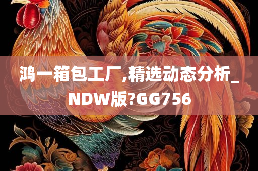 鸿一箱包工厂,精选动态分析_NDW版?GG756