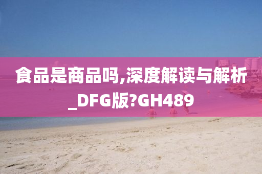 食品是商品吗,深度解读与解析_DFG版?GH489