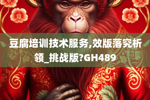 豆腐培训技术服务,效版落究析领_挑战版?GH489