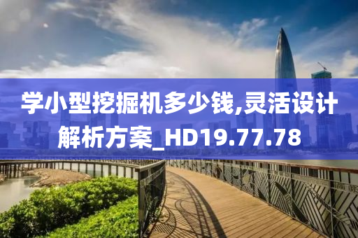 学小型挖掘机多少钱,灵活设计解析方案_HD19.77.78