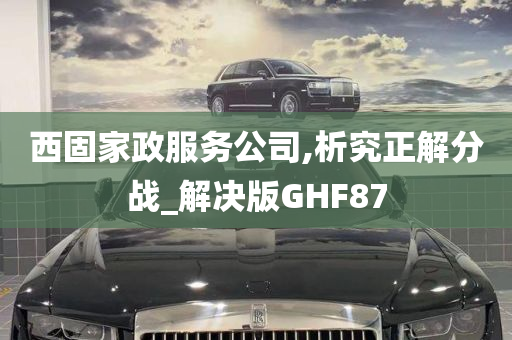 西固家政服务公司,析究正解分战_解决版GHF87