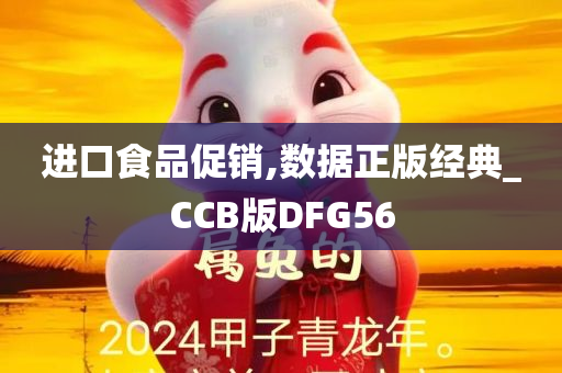 进口食品促销,数据正版经典_CCB版DFG56