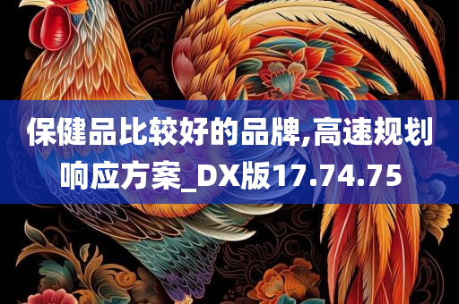 保健品比较好的品牌,高速规划响应方案_DX版17.74.75