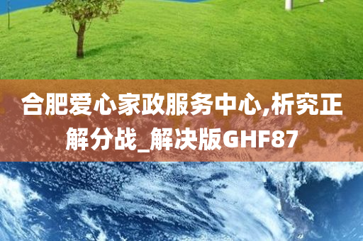 合肥爱心家政服务中心,析究正解分战_解决版GHF87