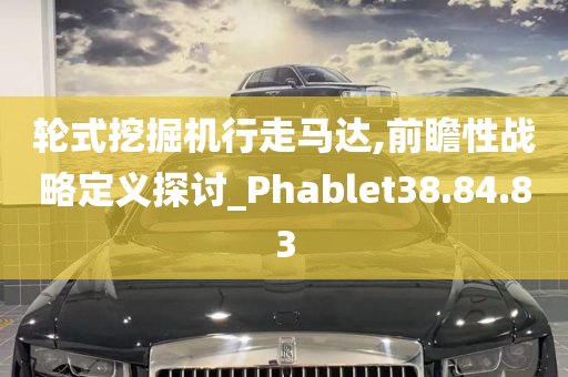 轮式挖掘机行走马达,前瞻性战略定义探讨_Phablet38.84.83