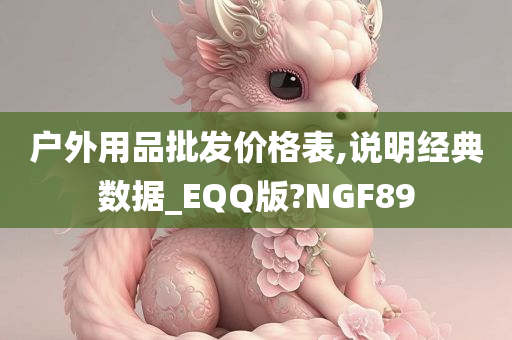 户外用品批发价格表,说明经典数据_EQQ版?NGF89