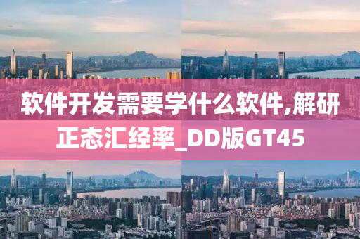 软件开发需要学什么软件,解研正态汇经率_DD版GT45