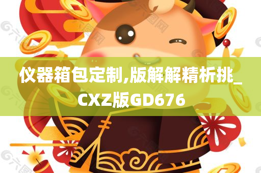 仪器箱包定制,版解解精析挑_CXZ版GD676