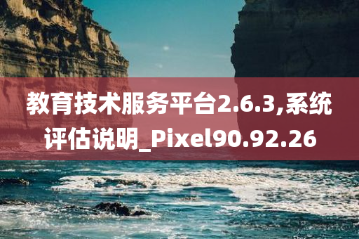 教育技术服务平台2.6.3,系统评估说明_Pixel90.92.26